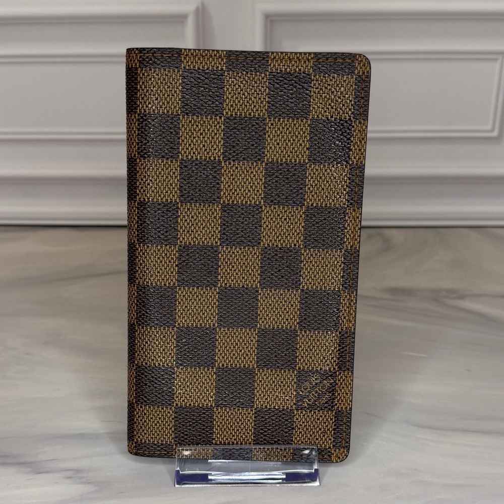 Louis Vuitton Men’s Damier Ebene Long Bifold Wallet | Excellent Condition - Picture 3 of 10